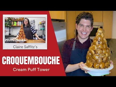Testing Claire Saffitz's Croquembouche (Cream Puff Tower) | Dessert Person