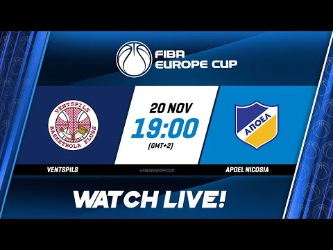 Ventspils v Apoel Nicosia - Full Game - FIBA Europe Cup 2019-20