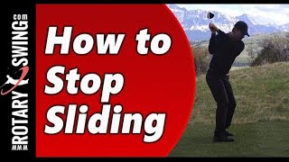 How to Stop Sliding in Your Golf Downswing