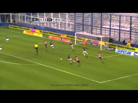 El arco fue su aliado. Vélez 0 - Estudiantes 0. Fecha 25. Primera División 2015. FPT.