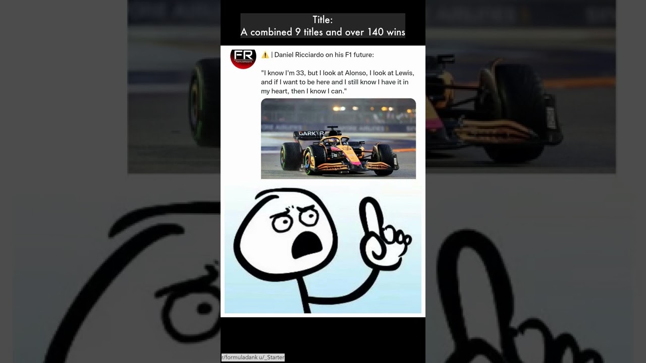 A combined 9 titles and over 140 wins - Best of r/formuladank for Oct 23rd 2022!