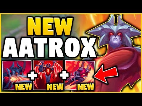 NEW AATROX IS HANDS DOWN THE BEST CHAMP REWORKED YET! (BROKEN TOP LANER) - League of Legends