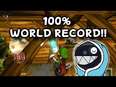 (Former WR) Luigi's Mansion 100% Speedrun in 1:07:09
