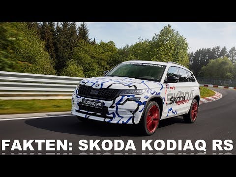 2018 Skoda Kodiaq RS Die ersten Fakten und Daten Voice over Cars NEWS