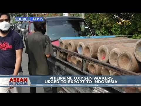 Philippine oxygen makers urged to export to Indonesia