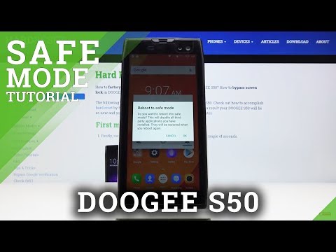 How to Enter Safe Mode in DOOGEE S50 – Inactivate Third-party Apps