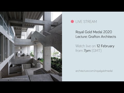 RIBA Royal Gold Medal lecture with Grafton Architects