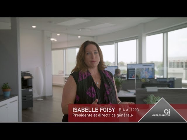 Isabelle Foisy, B.A.A. 1993 – Prix Performance ESG UQAM 2018