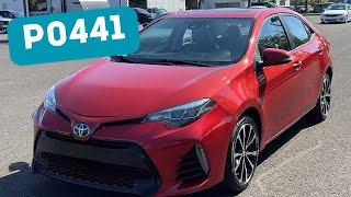 P0441 code in Toyota Corolla – reasons and solutions