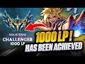 I FINALLY reached 1000 LP with Ezreal! (Challenger Ezreal Full Gameplay)