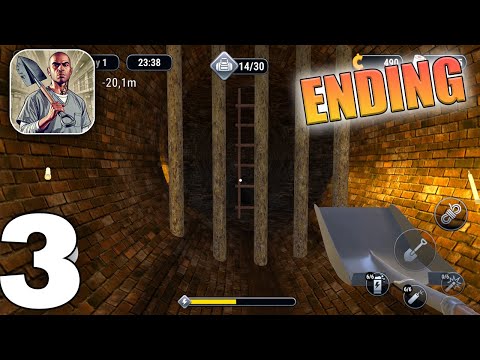 Prison Escape Simulator 3D Gameplay Walkthrough Part 3 & Ending (iOS, Android)