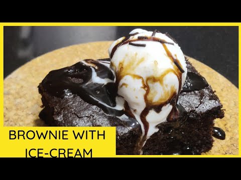Brownie with icecream | Navjot's kitchen