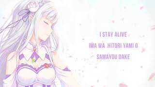 Cover art for stay alive