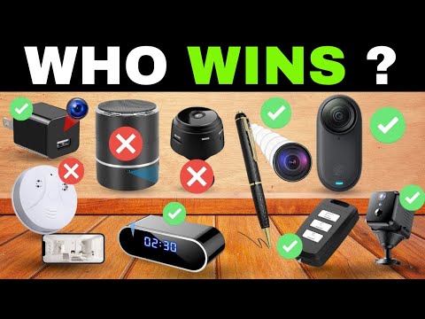 ✅ Top 9 Best Hidden Spy Cameras [2026] 📷 For Surveillance & Security [Watch Before You Buy]