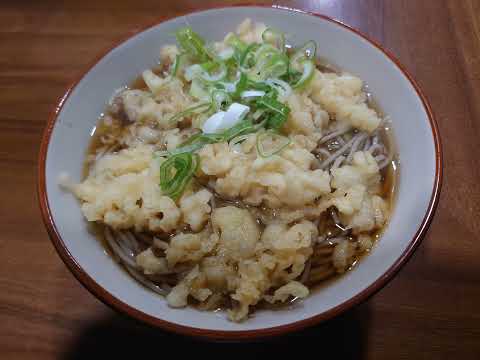 日本文化学科 幸伸で天ぷらそばとザンギ
