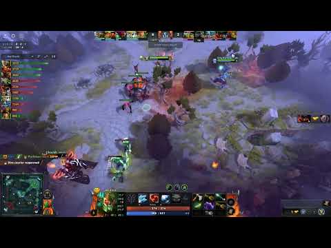 Skiter - Medusa Safelane vs Nine Monkey King | Dota 2 7.33b Gameplay