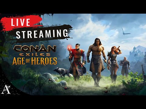 PERMADEATH, BARBARIC, HAND CRAFTING, NO THRALLS  - DAY ONE  |  CONAN EXILES