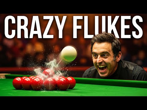 Snooker Players React to The CRAZIEST Flukes Ever!