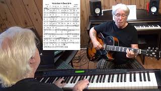 You&#39;re Easy to Dance With - Jazz guitar &amp; piano cover ( Irving Berlin )