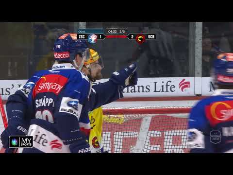 ZSC Lions - CP Berne 1-3 (0-2 ; 1-0; 0-1)