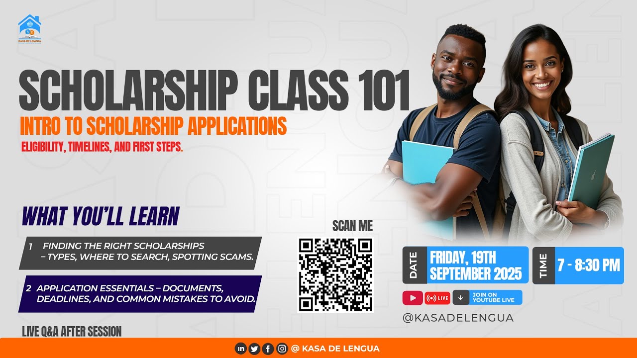 Scholarship Class 101: Your Ultimate Guide to Securing Funding - FREE WEBINAR