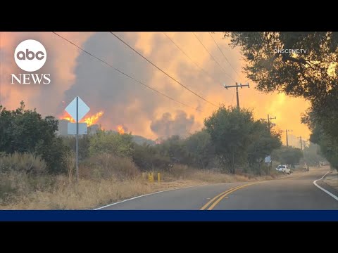 Thousands under evacuation orders due to fires in California