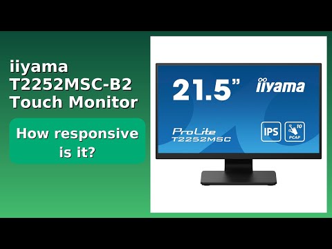 REVIEW (2026): iiyama T2252MSC-B2 Touch Monitor. ESSENTIAL details.