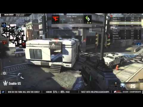 FaZe vs Aware Gaming - AW Season 1 Championship: Game 3