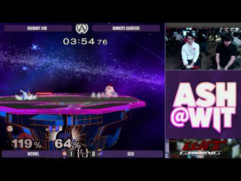 Michael (Puff) vs Azzu (Falco) - ASH@WIT #98 Melee Winner's Quarters