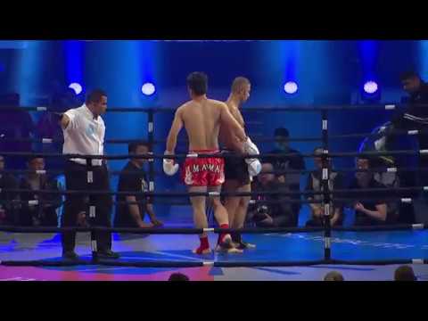 Wu Lin Feng Kickboxing Toronto | ALI KHANJARI vs WANG ZHIGUO Round 1