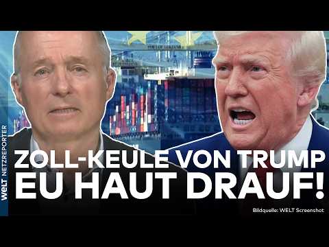 USA: Donnerschlag! EU schlägt schon zurück! Brüssel reagiert nach Zöllen von Trump