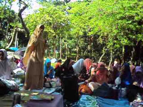 Praktek Menjadi Guru TPQ.....Ustadzah Kuswiyati dari LPTQ DDHK