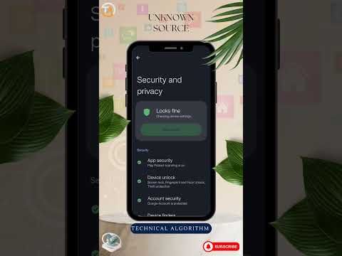 How to Disable Unknown Source Installation | #unknownsource #shorts