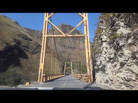 Atravesando Puente Juanambú, Nariño, Colombia