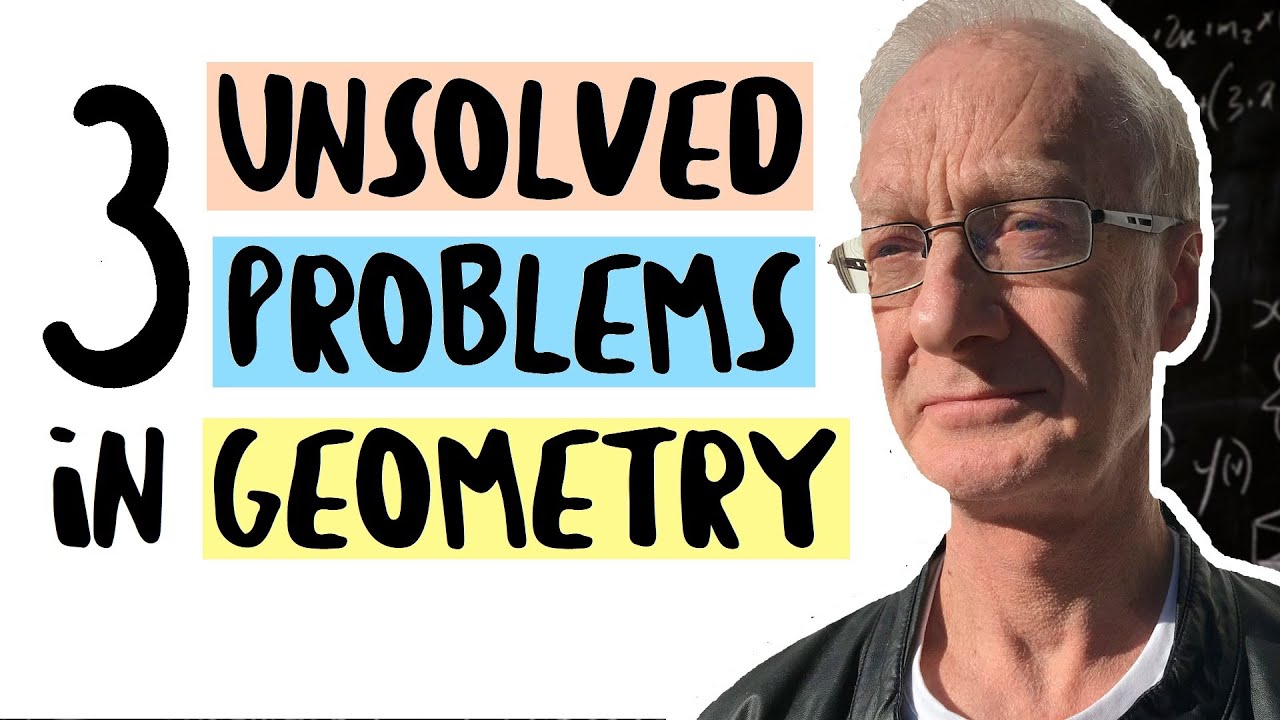 Three unsolved problems in geometry