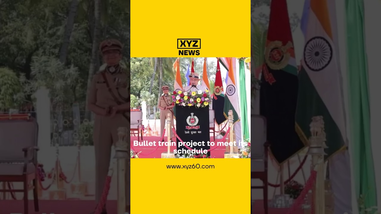 Bullet train project to meet its schedule