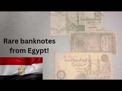 Some of my rare banknotes from Egypt #trending #youtube #viral #short feed #shorts #iran  #islam