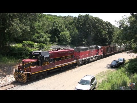 [HD] Mass Coastal: MC-4 at Somerset Junction with LTEX 3011