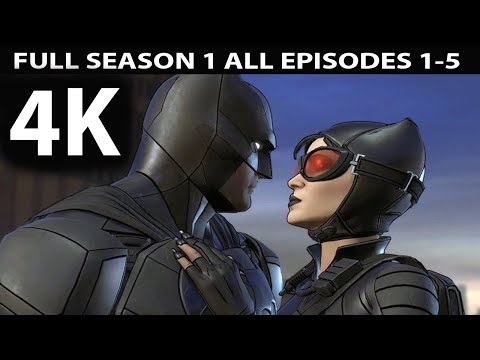 Batman Telltale Full Game Walkthrough - No Commentary Complete Season 1 Story Mode (4K 60FPS)
