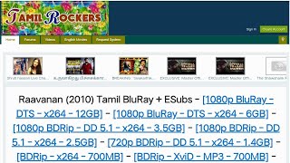 Tamil rockers new Link 2020