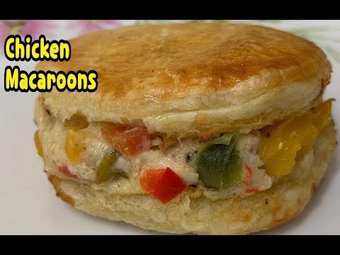 Chicken Macaroons Recipe/First Ever On YouTube By Yasmin’s Cooking Video