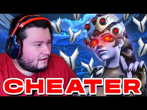 This Widowmaker Was RAGE HACKING In Silver And Still Lost...
