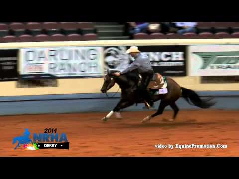 JSE Smart Gun ridden by Pete L Kyle - 2014 NRHA Derby(:Open / USA Reining)