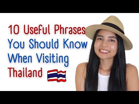 10 Useful Phrases You Must Know When Visiting Thailand #Thaiforbeginners