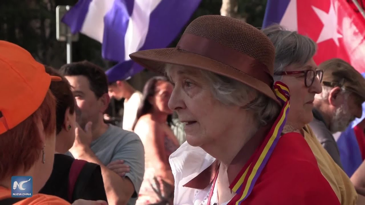 Demandan en Barcelona fin del bloqueo de EEUU contra Cuba