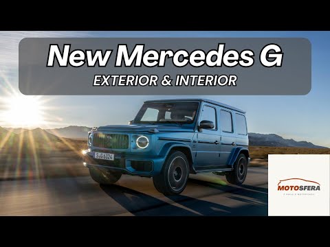 New Mercedes G-Class (2024) - Detailed presentation INTERIOR & EXTERIOR