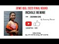 Enchale Newme Zuchi Mak Gene Song B Final Round Zeme Idol 2022