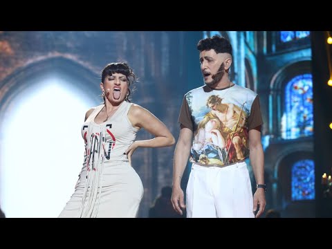 David Fernández y Silvia Abril imitan a C.Tangana y Nathy Peluso en 'Ateo' - Tu Cara Me Suena