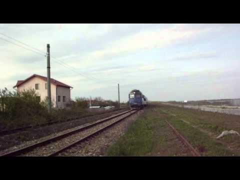 P 7036 Urziceni - Bucuresti Nord cu o compunere atipica, 22.04.2011