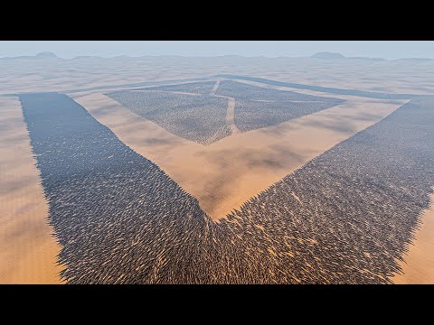 500.000 ARCHERS SURROUNDED BY 50.000 T-REX - Ultimate Epic Battle Simulator 2 UEBS 2